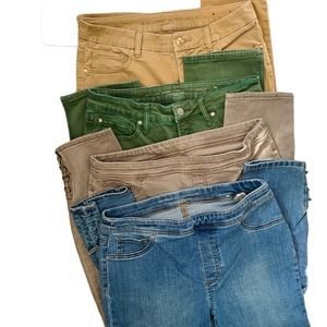 Chico's Lot of 4 Woman's jeans